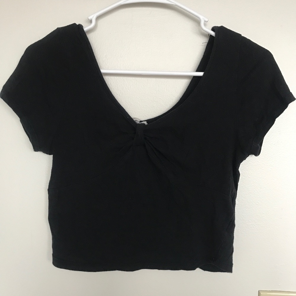 Black Crop Top